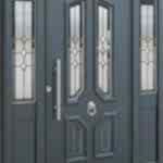 Aluminum front doors